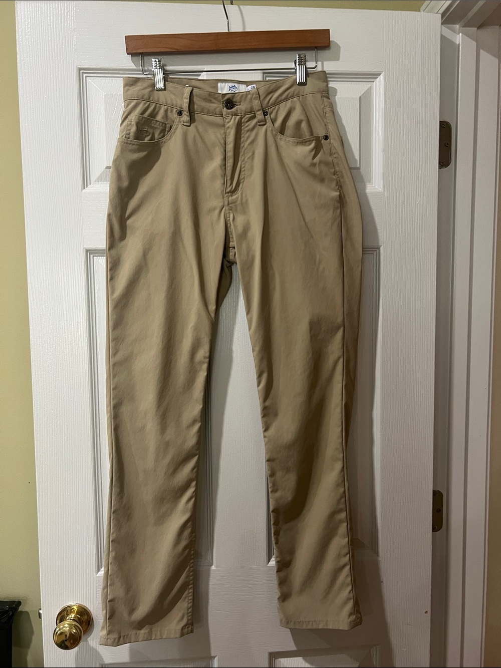 Southern Tide Khaki Straight-Leg Chinos - Light Beige